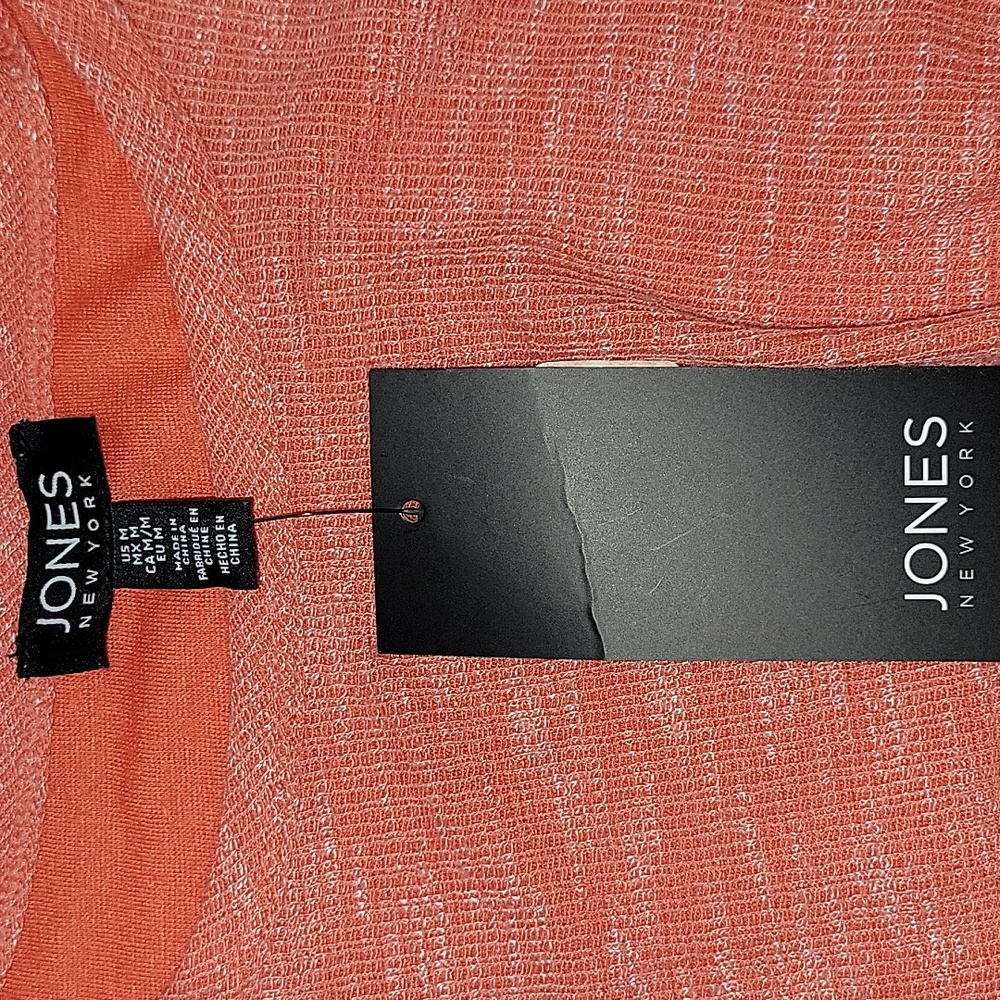 Jones New York Coral Knit Top